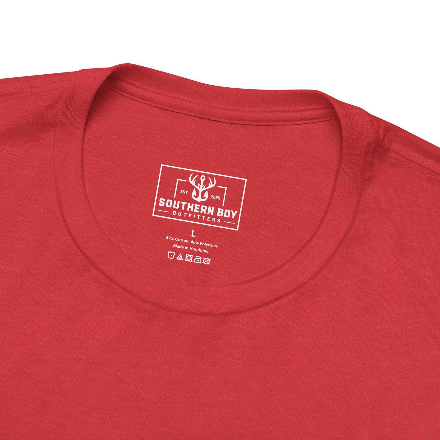 Men's Heather Red Off-Road Ridin' Tee