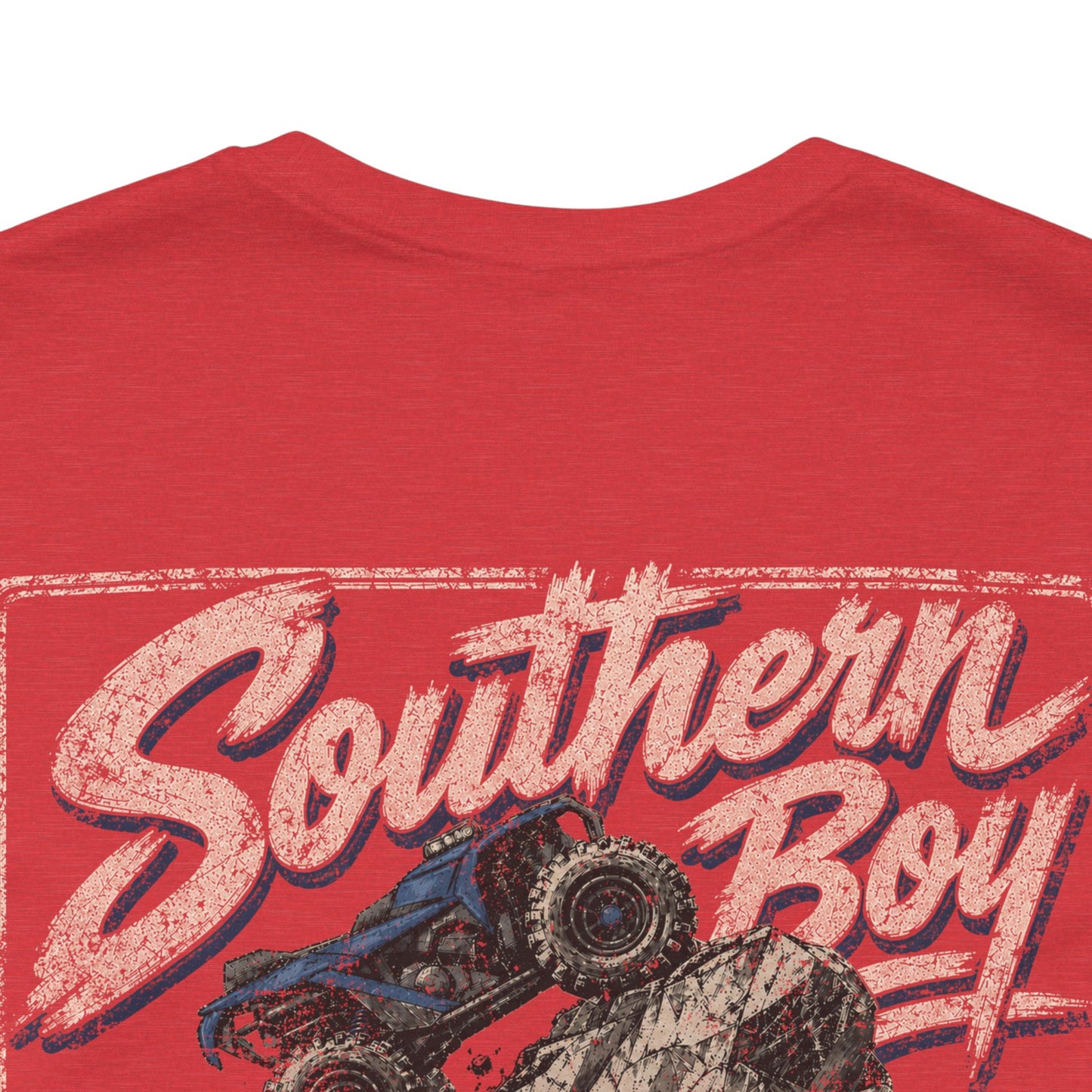 Men's Heather Red Off-Road Ridin' Tee