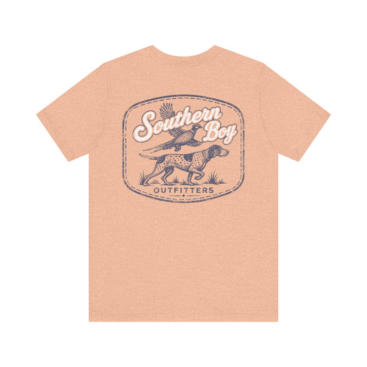 Men's Orange Bird Dog Tee