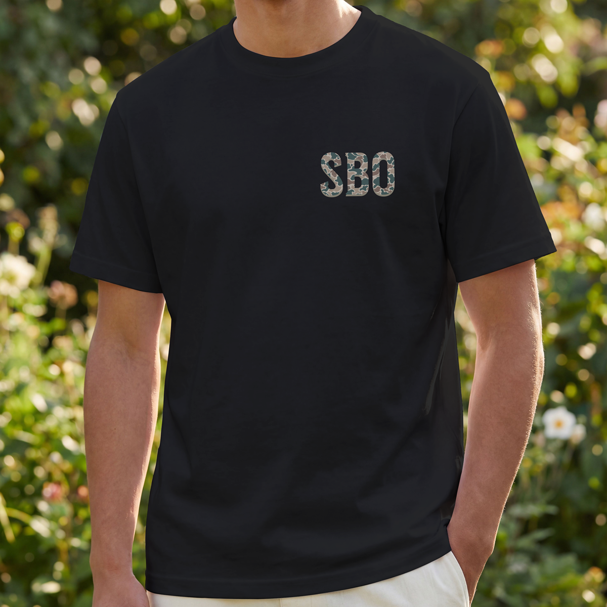 Men’s SBO Camo Tee