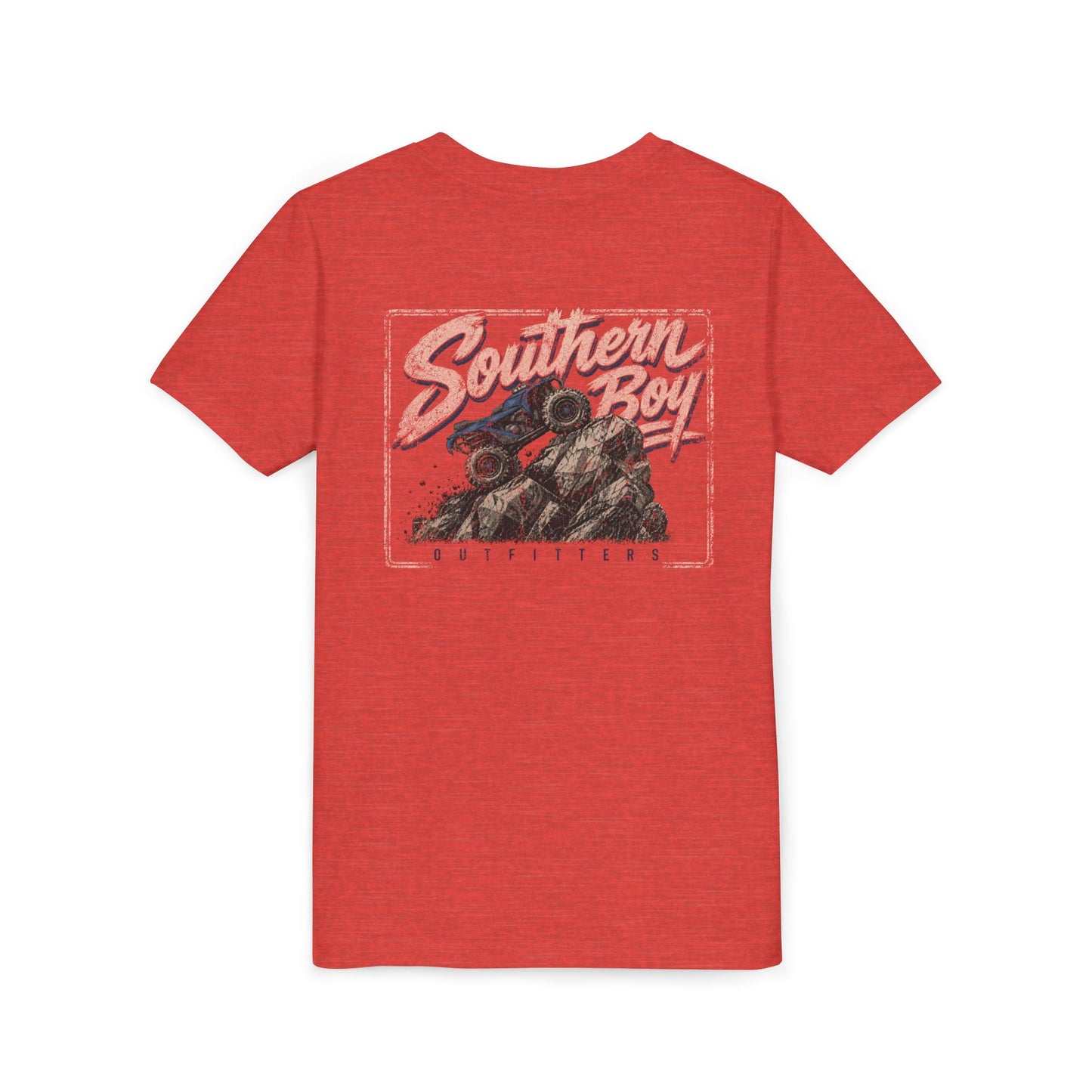 Youth Red Off Road Ridin' Tee